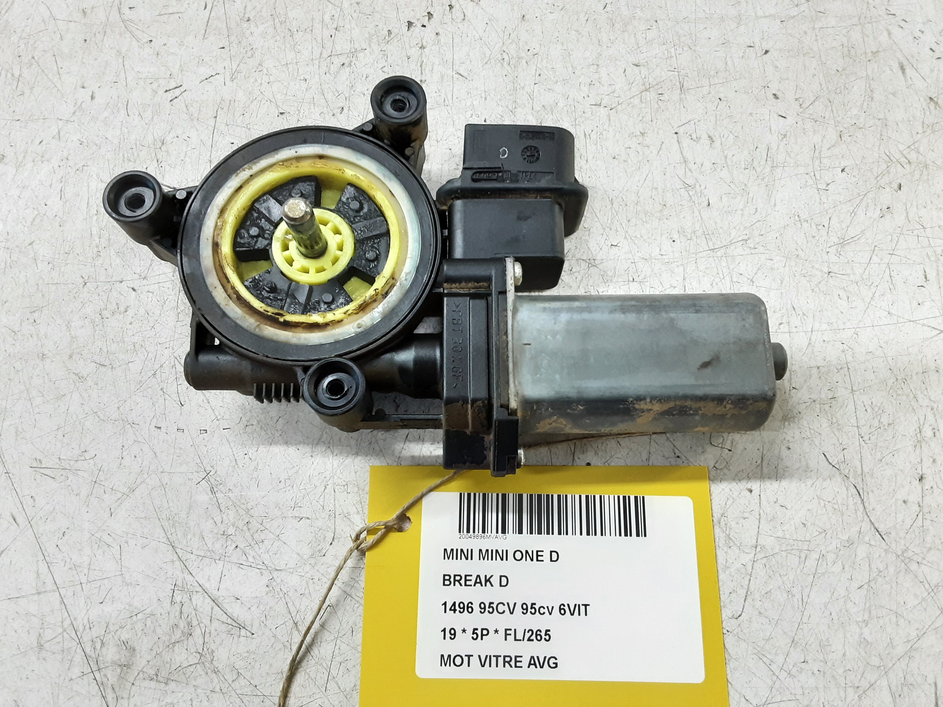 MOTOR RUITMECHANISME VOOR LINKS