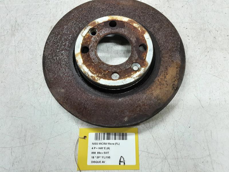 DISQUE AVANT Nissan MICRA 3/17+ K14