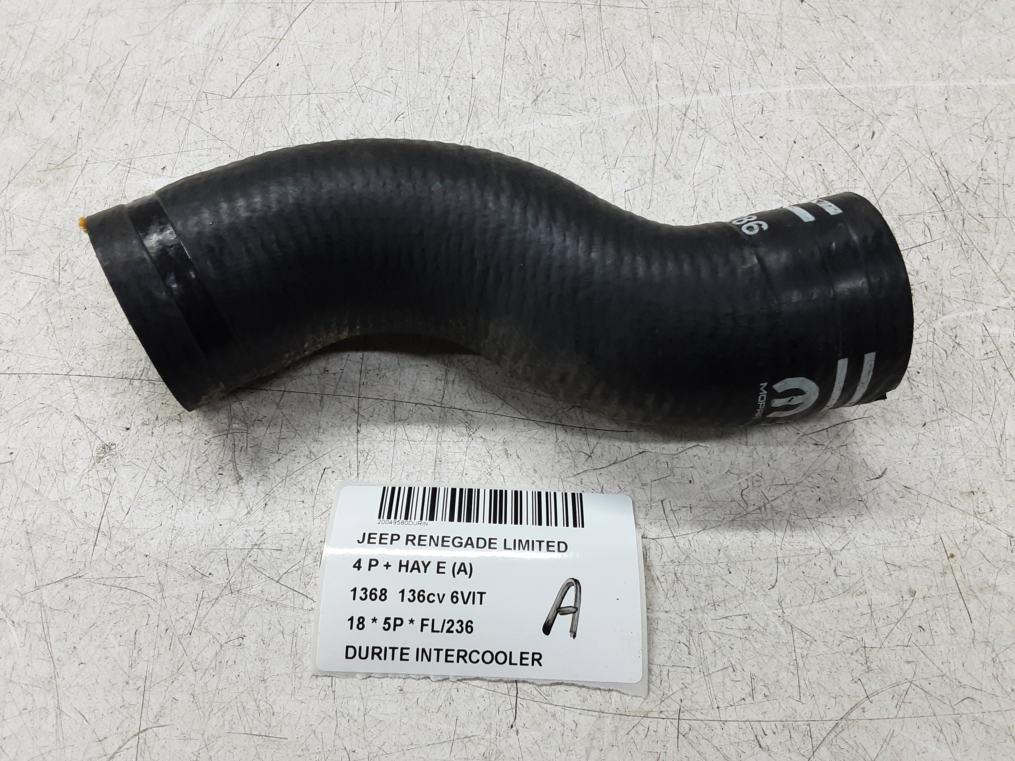 DURITE INTERCOOLER