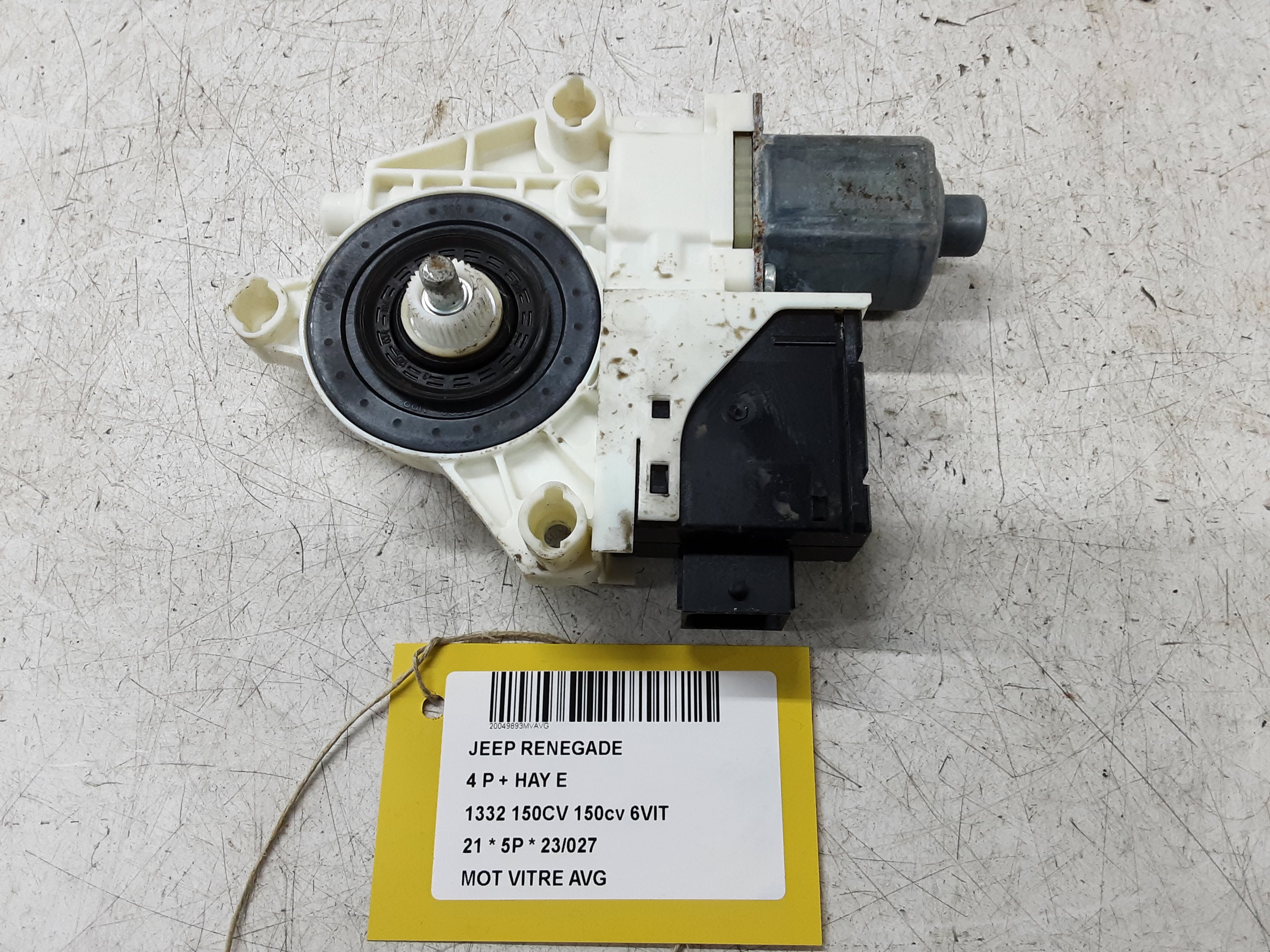 MOTOR RUITMECHANISME VOOR LINKS