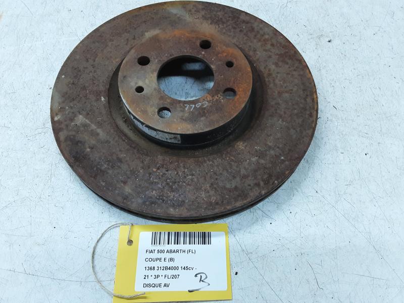 DISQUE AVANT Fiat 500 7/15+