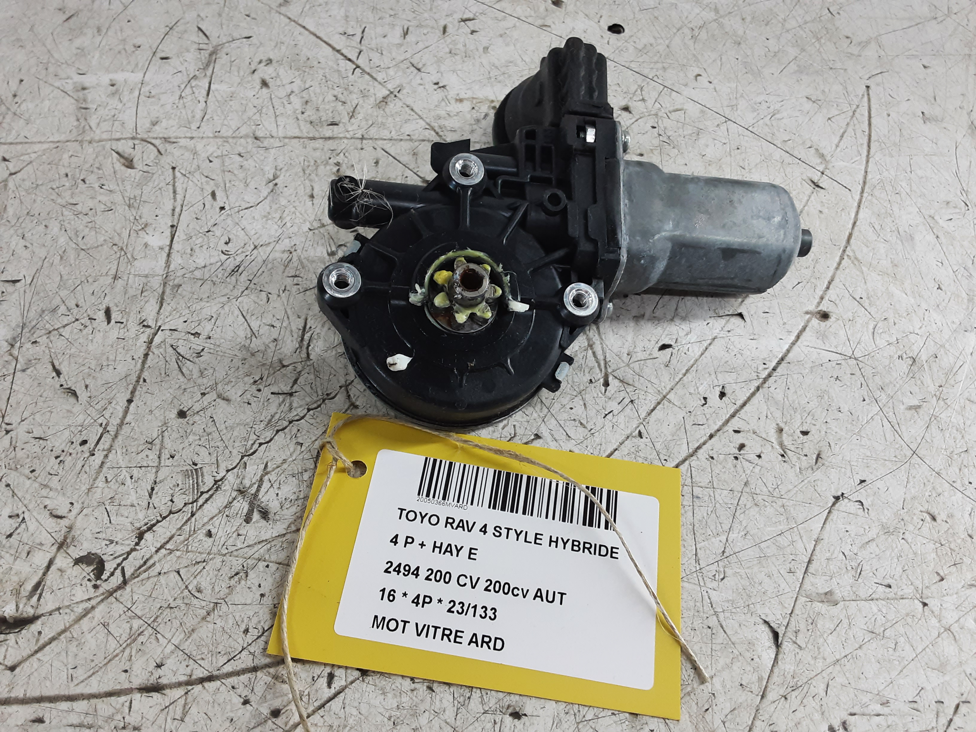 MOTOR RUITMECHANISME ACHTER RECHTS Toyota RAV 4 12/15 - 18