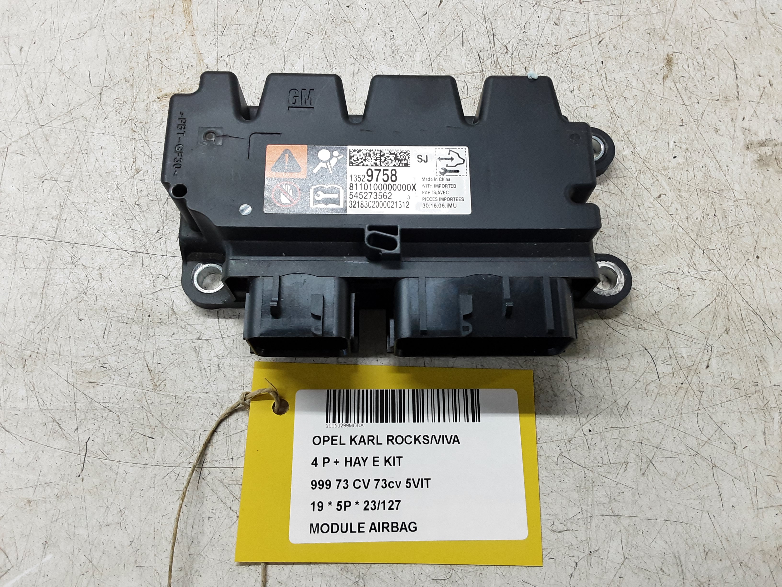 MODULE D'AIRBAG