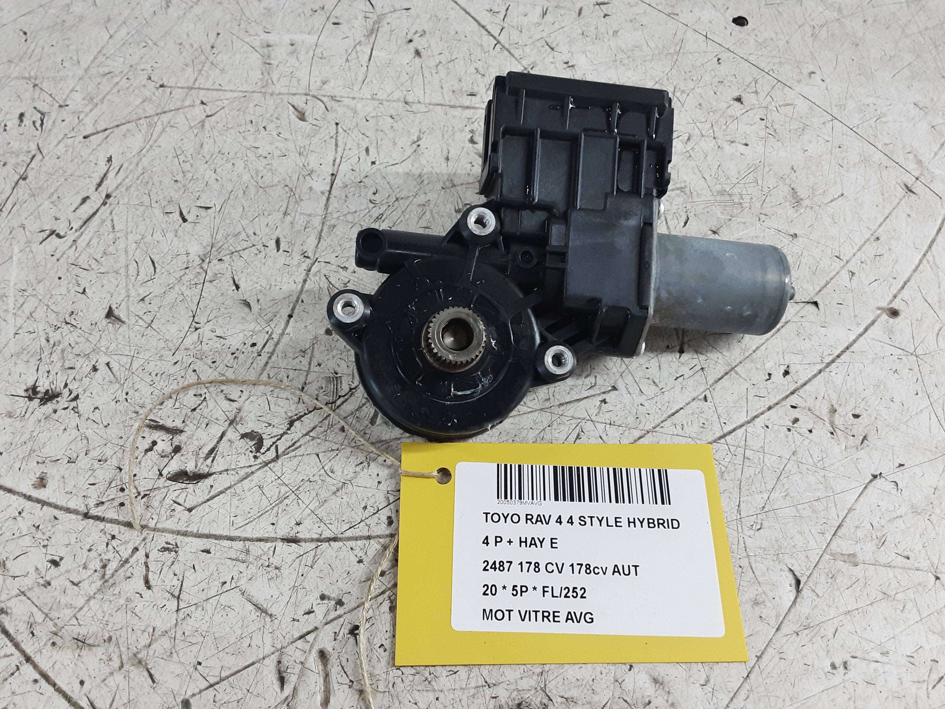 MOTOR RUITMECHANISME VOOR LINKS