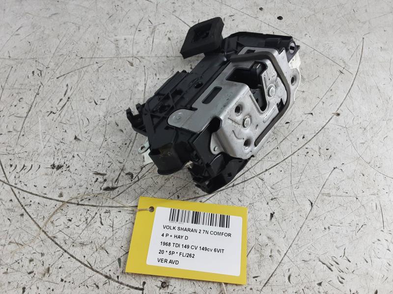VERROUILLAGE DE PORTE AVANT DROITE Vw SHARAN (3) FaceLift 7/15 +