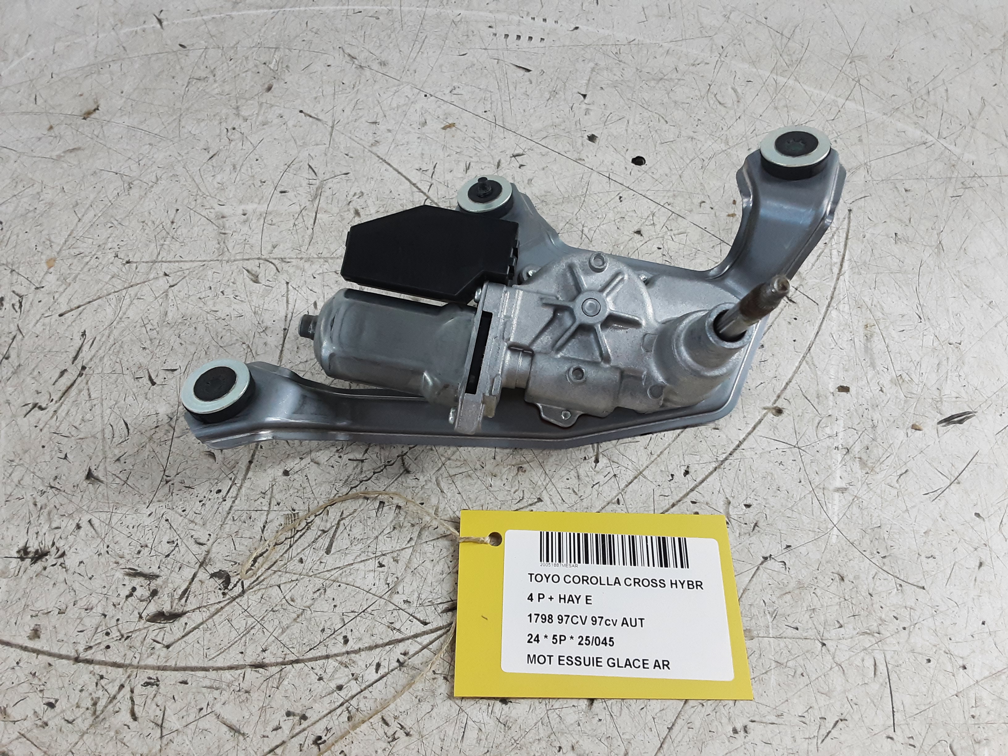 MOTEUR D'ESSUIE-GLACE ARRIERE