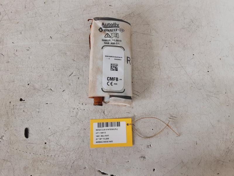 AIRBAG SITZ RECHTS VORNE Renault CLIO V 06/19+