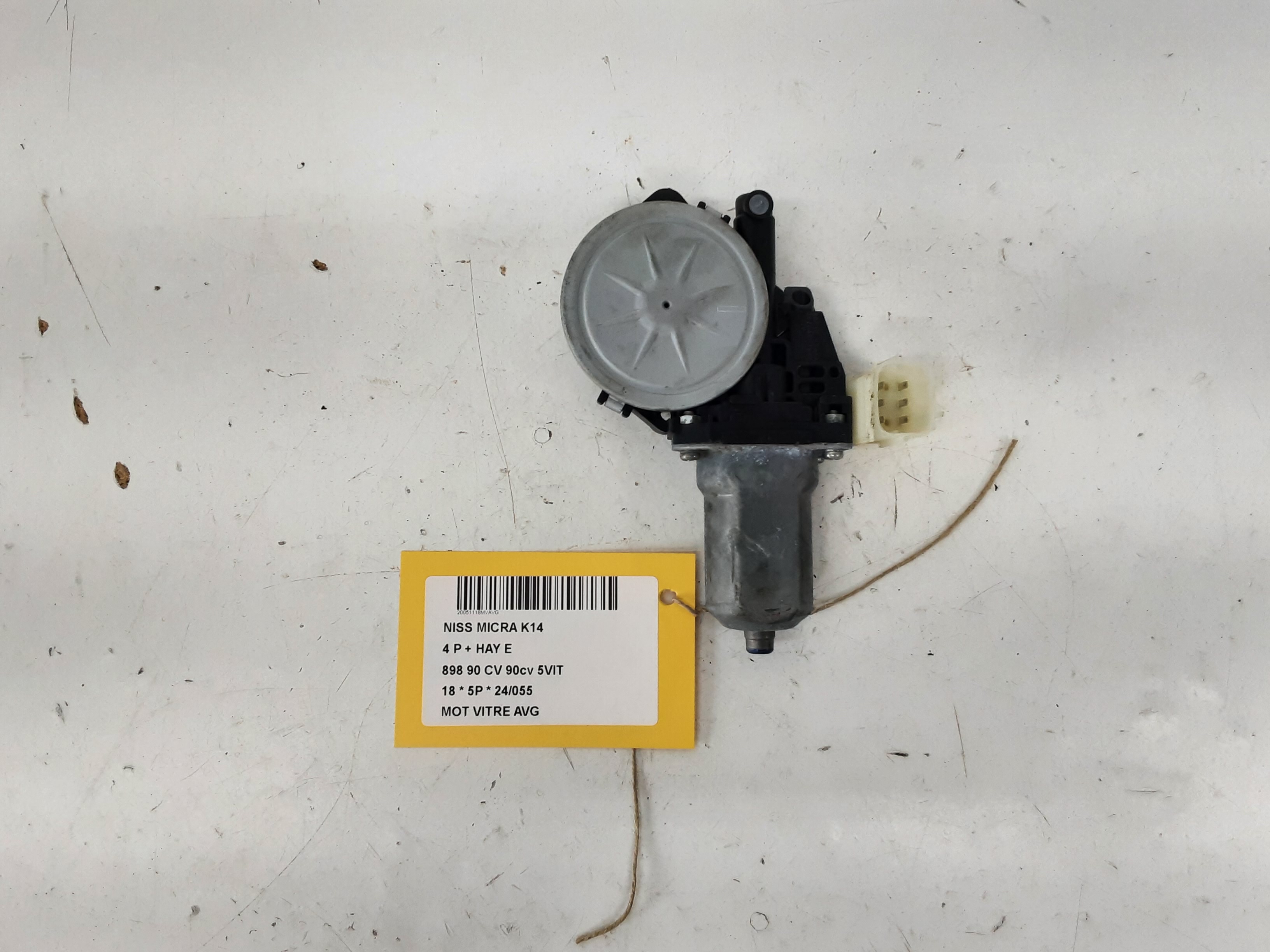 MOTOR RUITMECHANISME VOOR LINKS