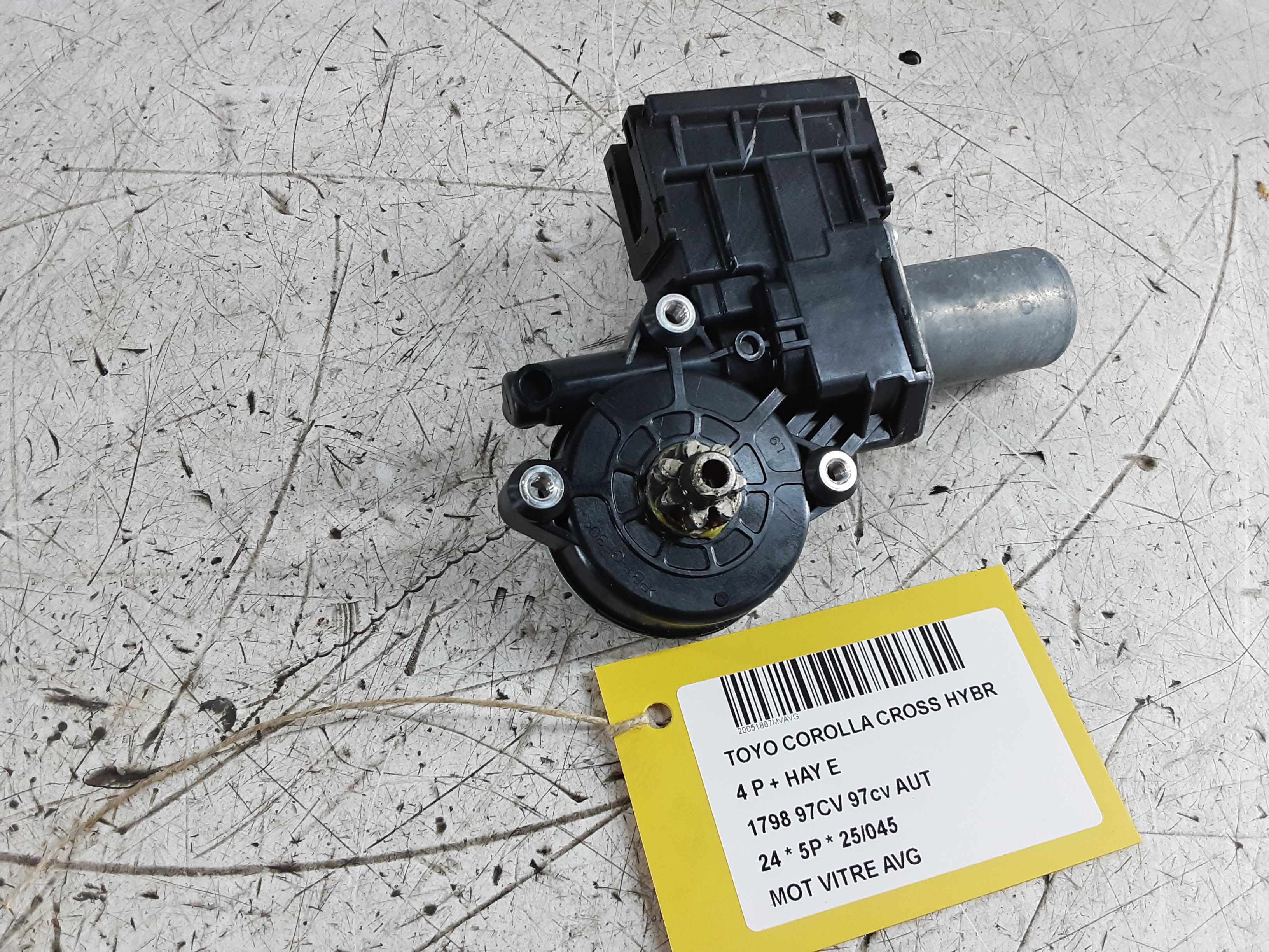MOTOR RUITMECHANISME VOOR LINKS