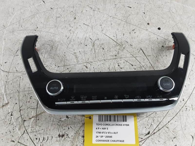 COMMANDE DE CHAUFFAGE Toyota COROLLA CROSS 1/23+