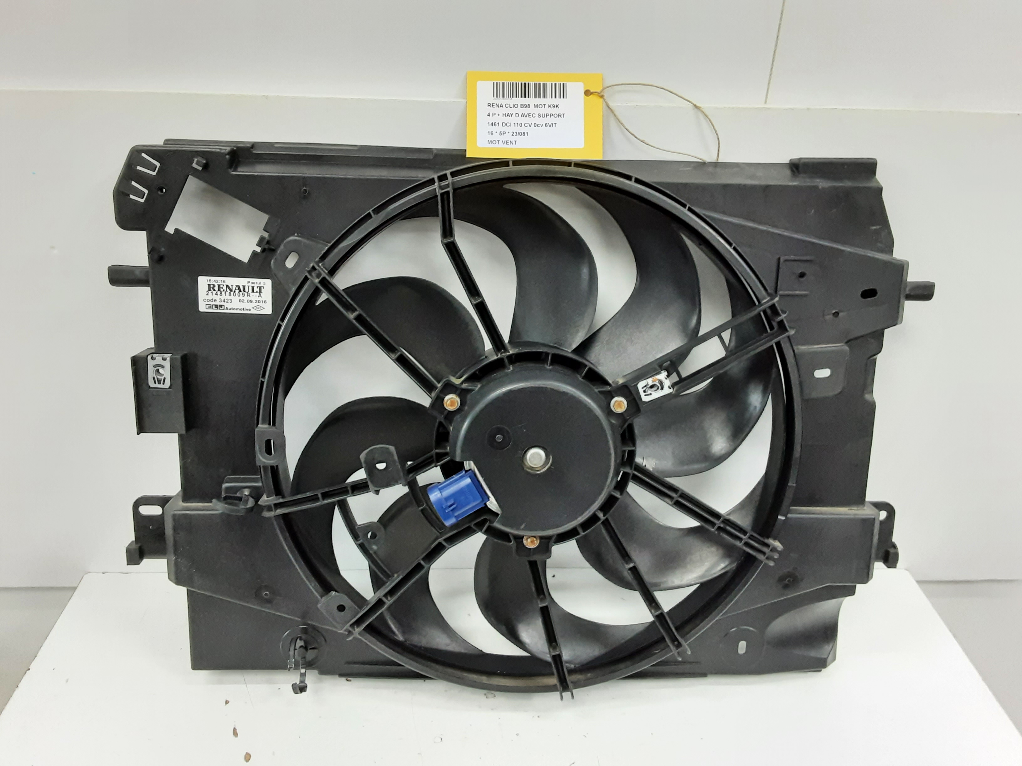 MOTEUR DE VENTILATEUR