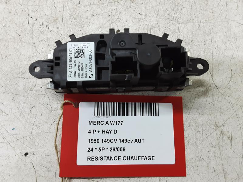 HEIZUNG WIDERSTAND Mercedes-Benz A W177 FaceLift 2/23+