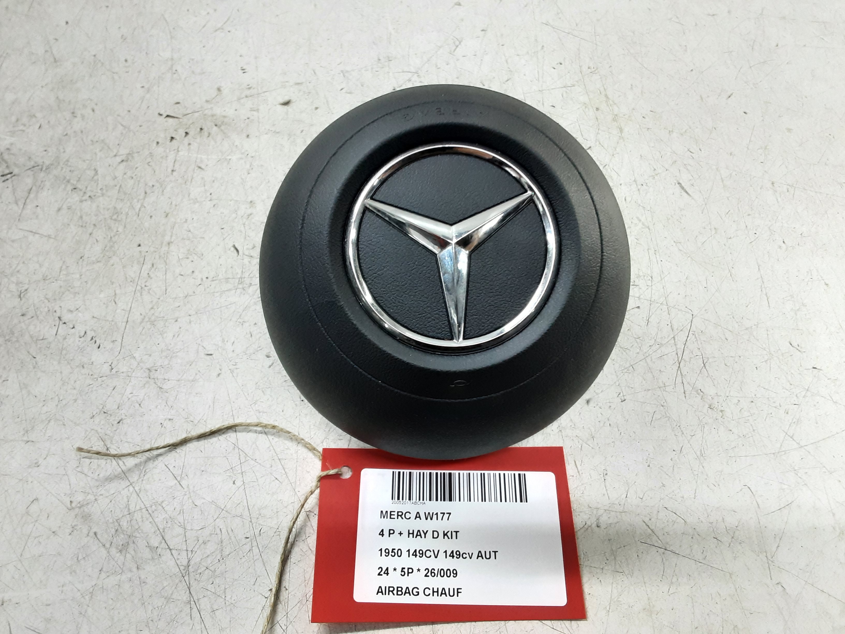 LEFT AIRBAG Mercedes-Benz A W177 FaceLift 2/23+
