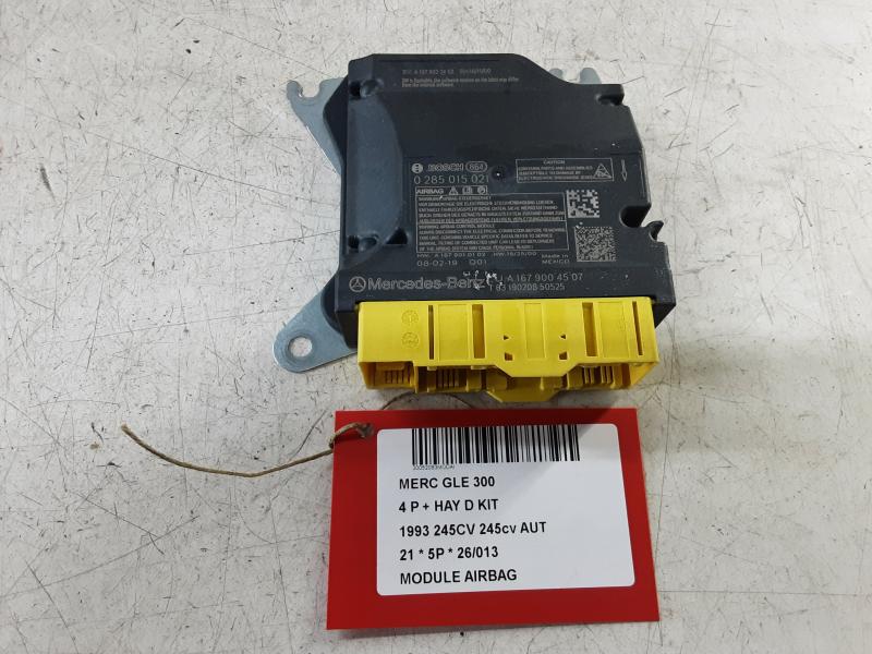 MODULE D'AIRBAG Mercedes-Benz GLE W167/C167 19+