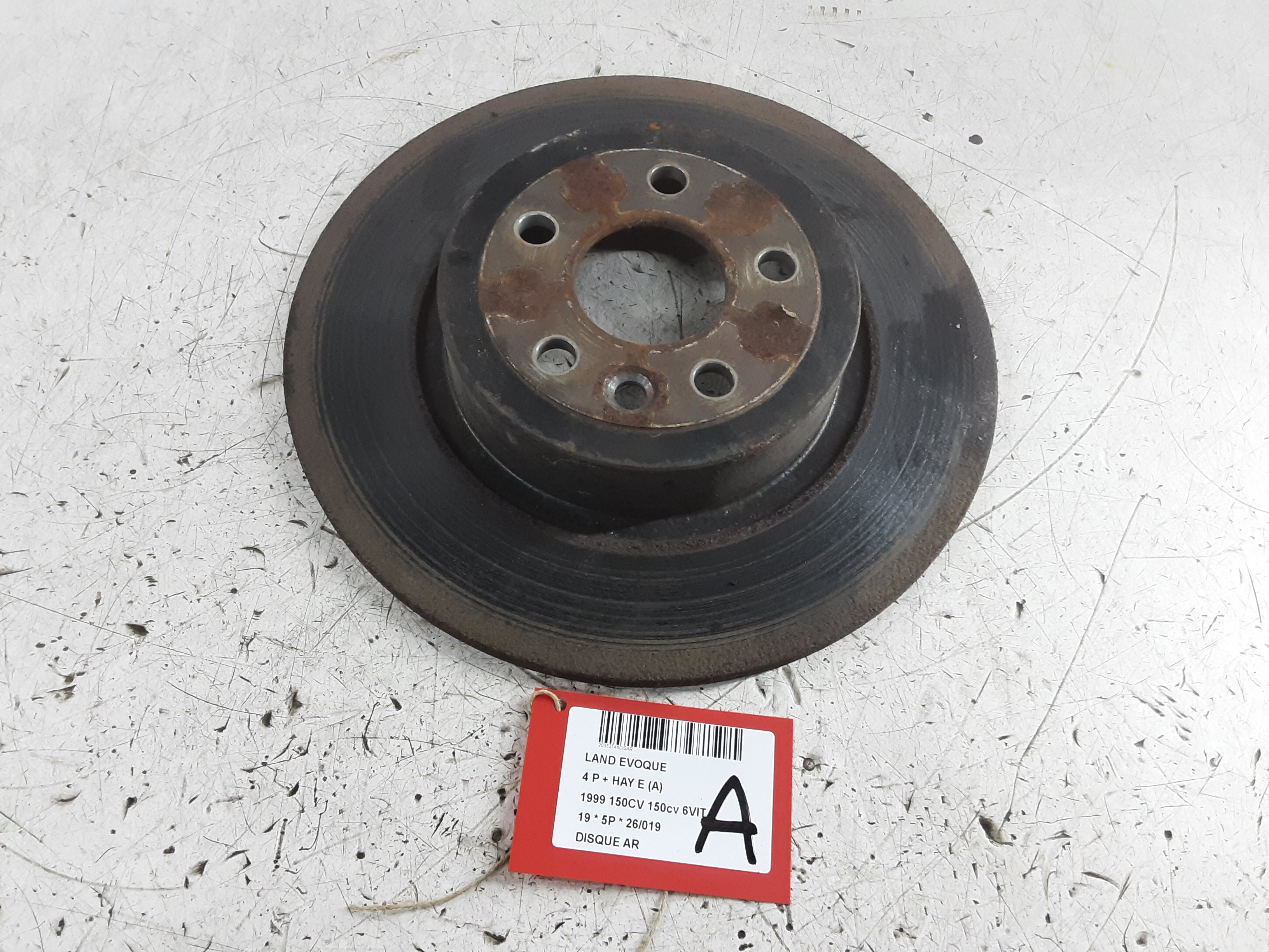 BREMSSCHEIBE HINTEN Land Rover EVOQUE 06/11 - 19