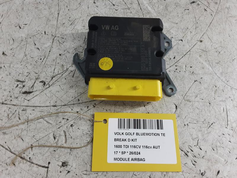 MODULE D'AIRBAG Vw GOLF VII 1/17 - 2/20 FaceLift