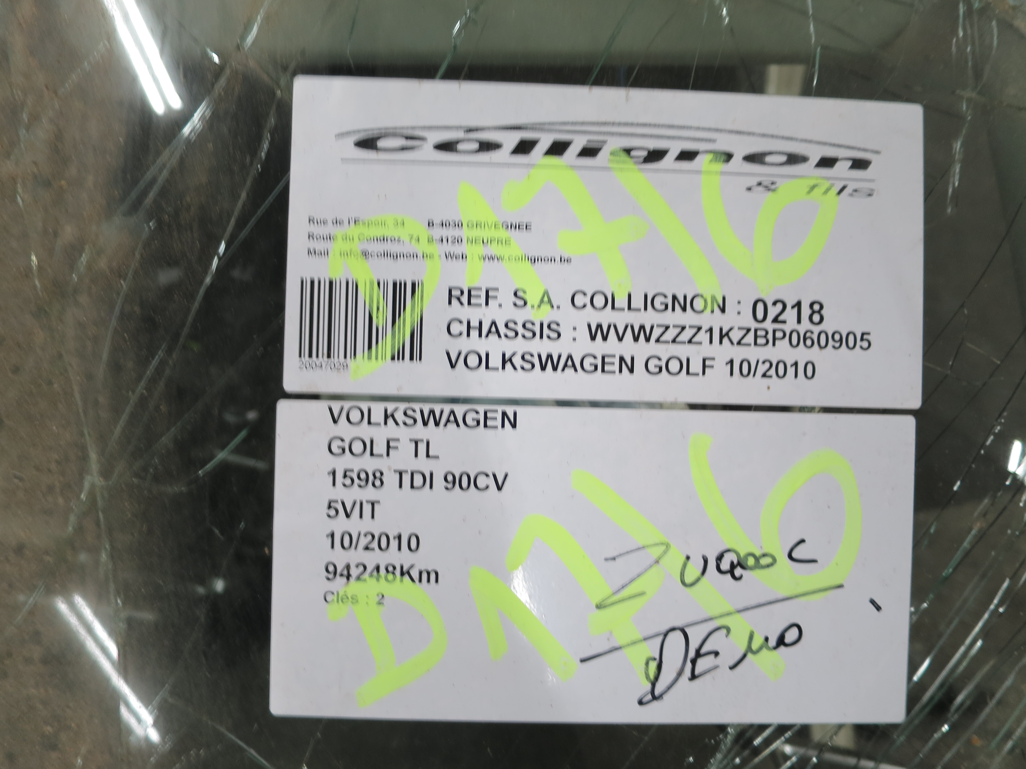 Vw GOLF VI 11/08 - 13 