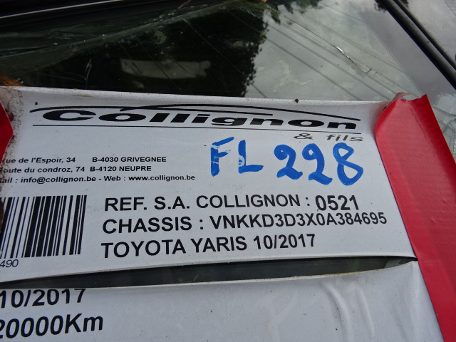 Toyota YARIS (5) FaceLift 4/2017 - 2/20 