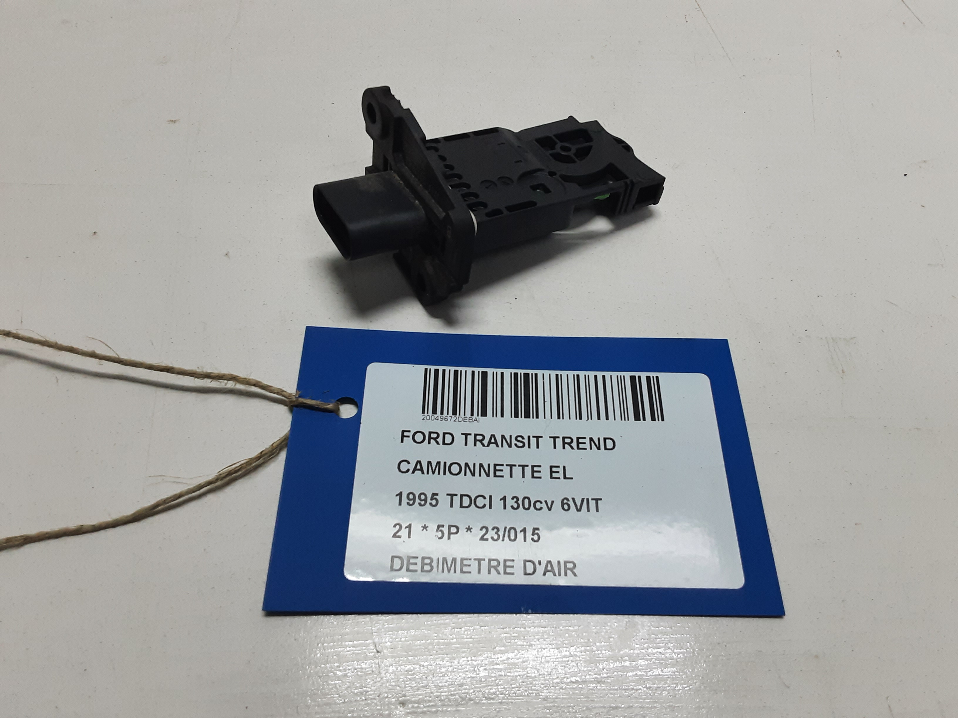 LUCHTHOEVEELHEIDSMETER Ford TRANSIT (2T) FaceLift 5/19+