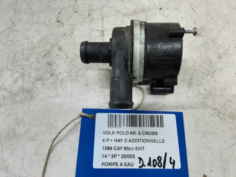 WATER PUMP Vw POLO (6R) 6/09 - 4/14