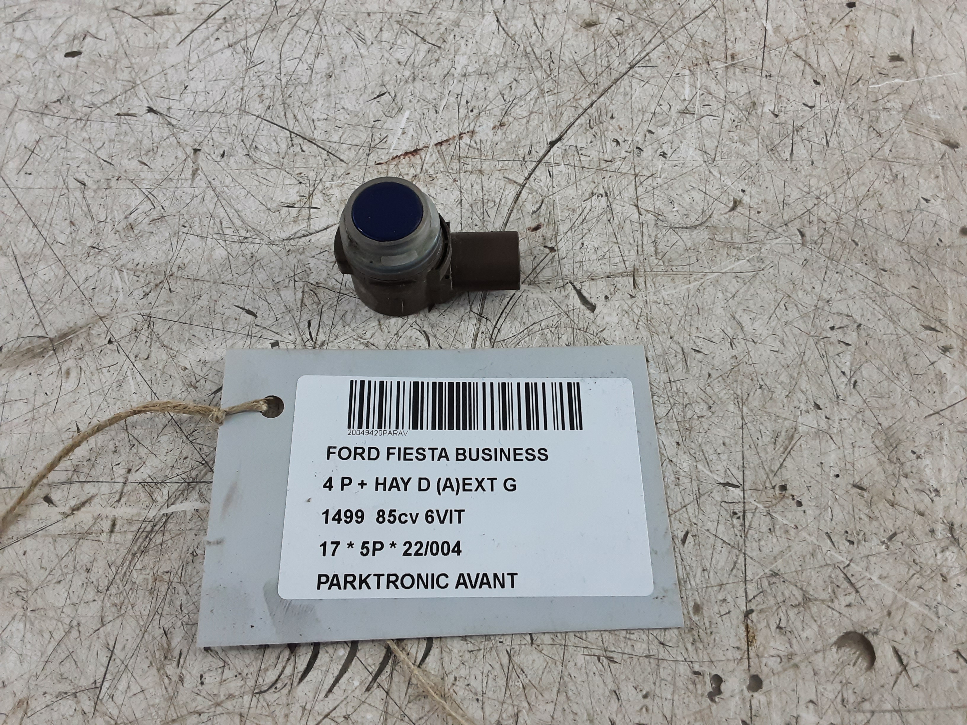 PARKTRONIC AVANT Ford FIESTA 5/17+