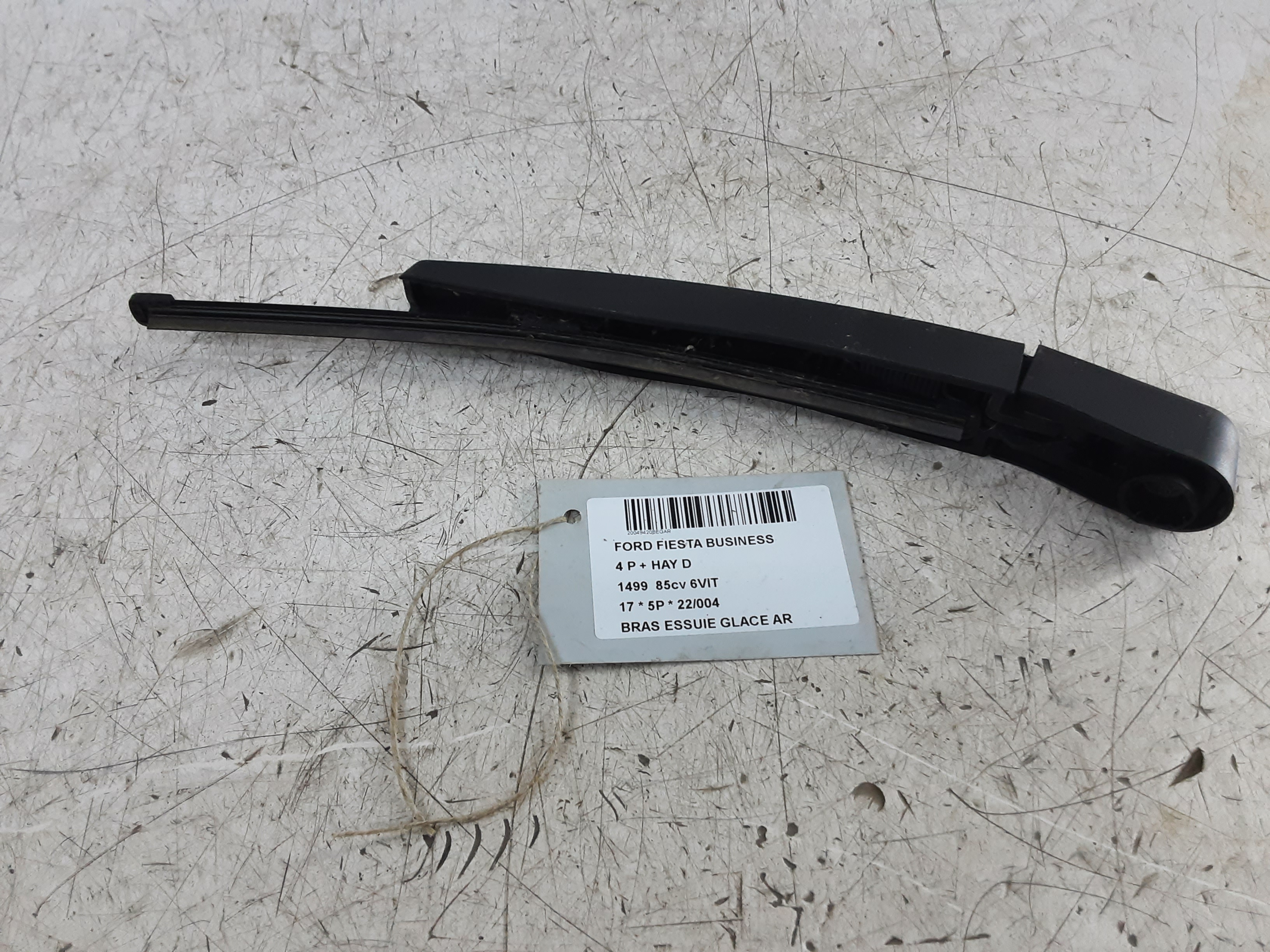 RUITENWISSERARM ACHTER Ford FIESTA 5/17+