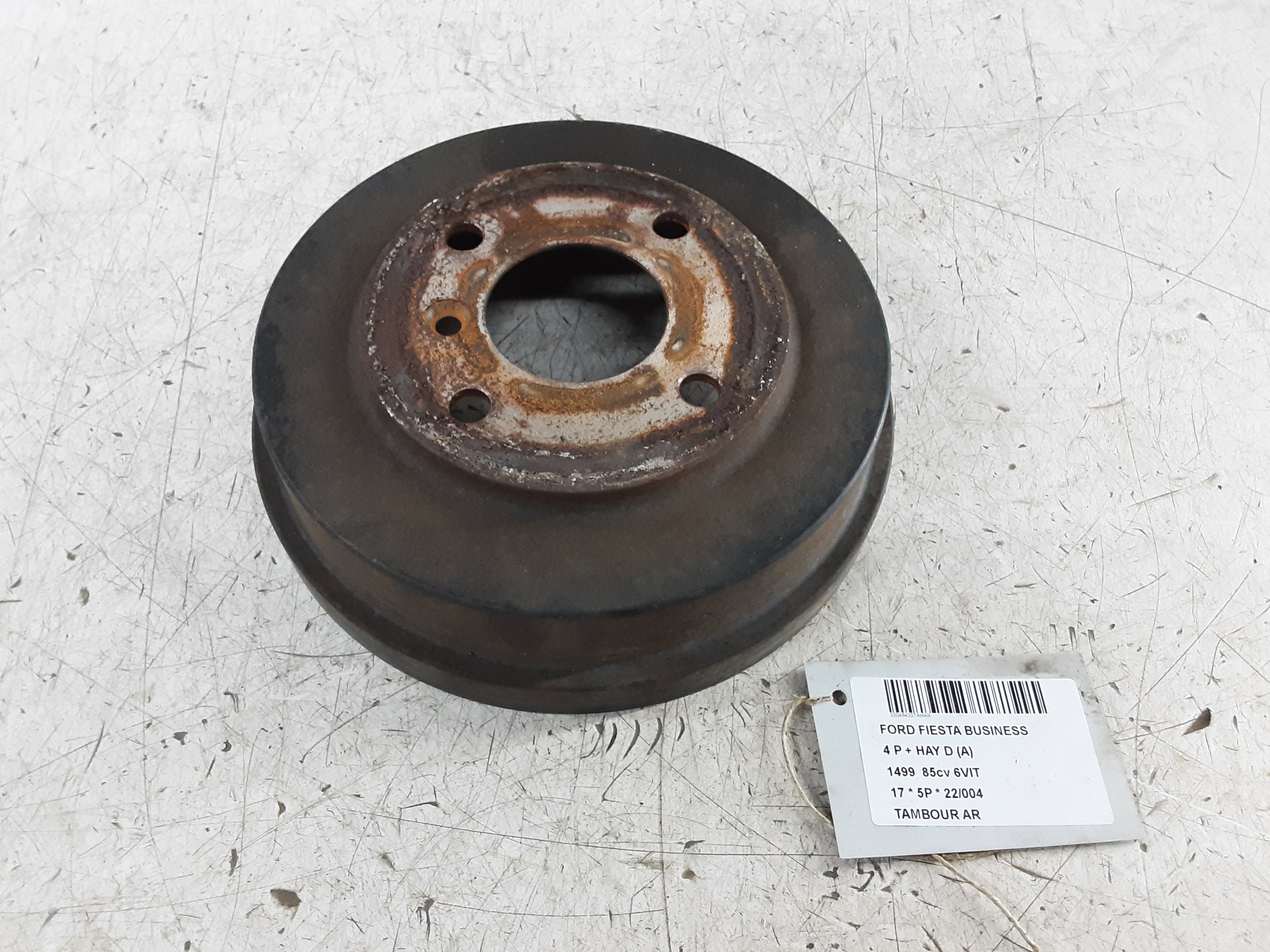 REMTROMMEL ACHTER Ford FIESTA 5/17+