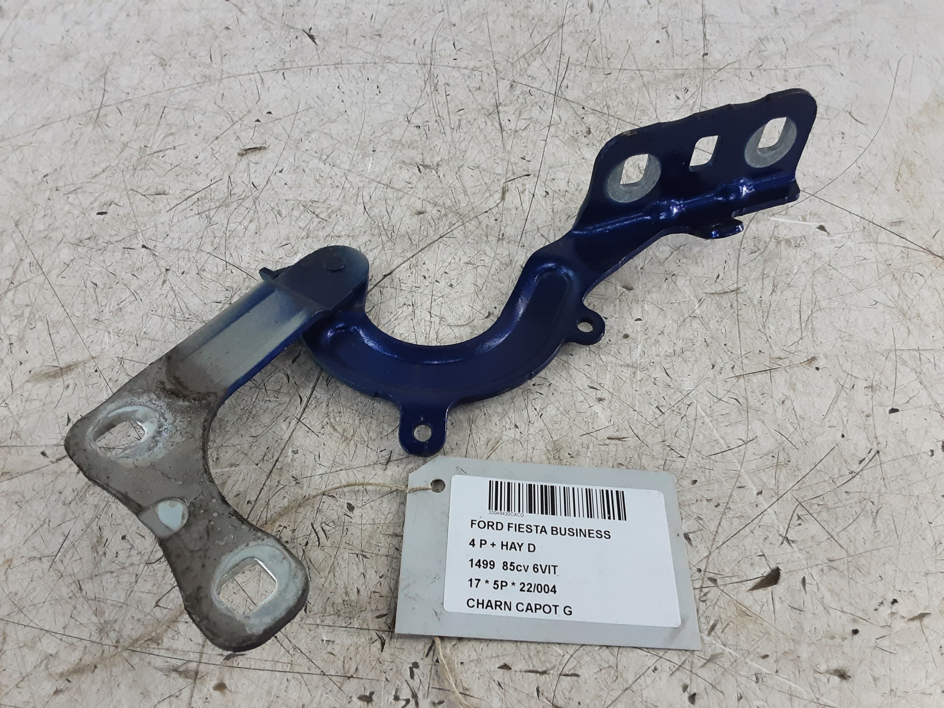 SCHARNIER MOTORKAP LINKS Ford FIESTA 5/17+ SCHARNIER MOTORKAP LINKS Ford FIESTA 5/17+