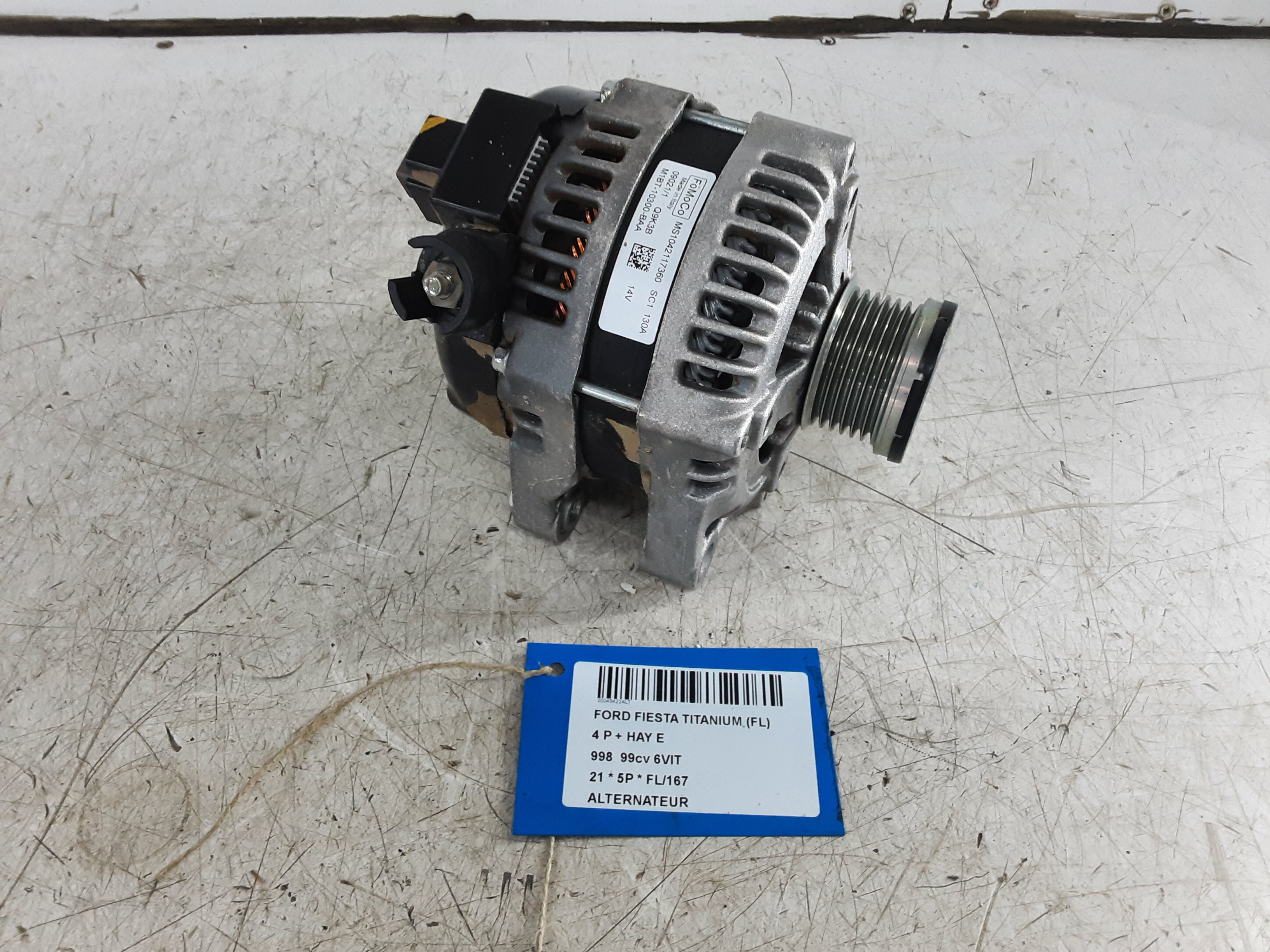 ALTERNATEUR Ford FIESTA 5/17+