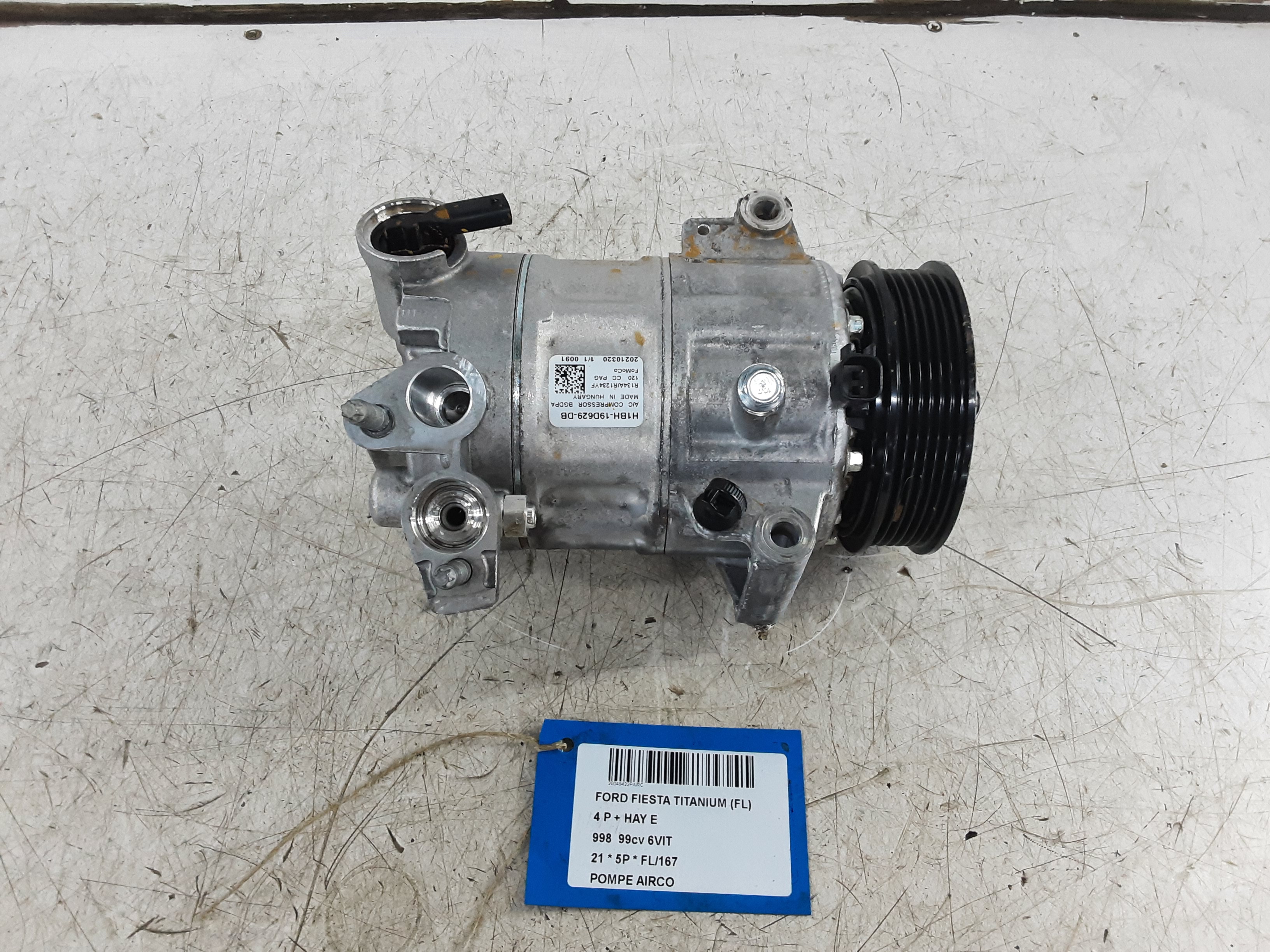 POMPE D&#039;AIRCO Ford FIESTA 5/17+