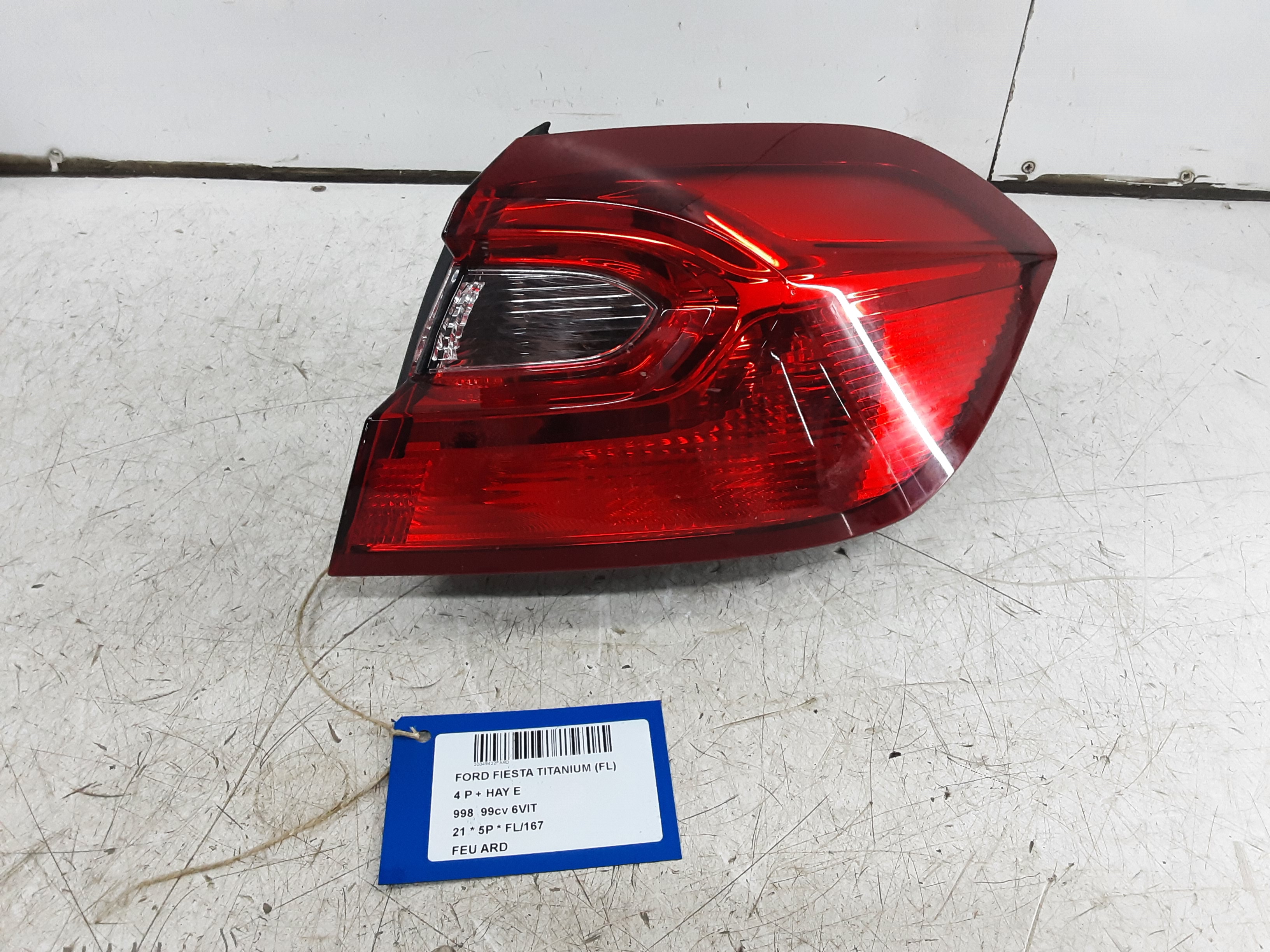 ACHTERLICHT RECHTS Ford FIESTA 5/17+