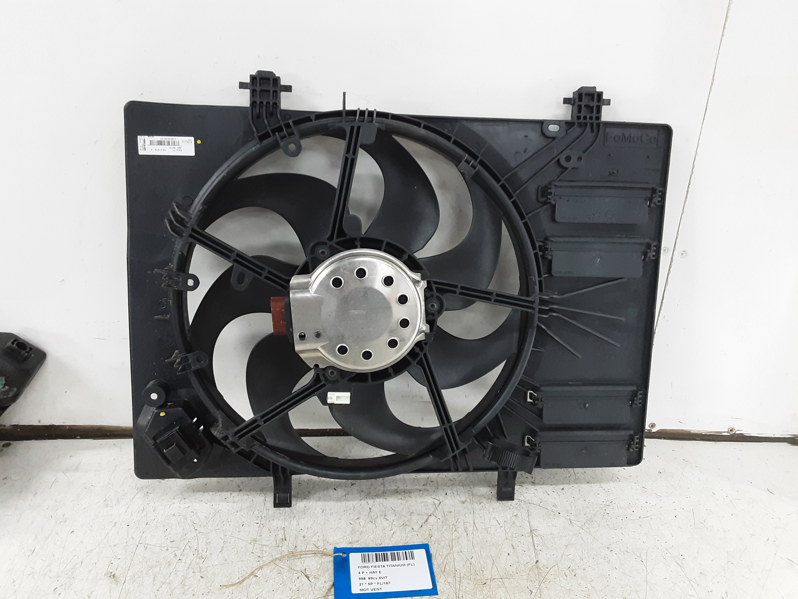 MOTEUR DE VENTILATEUR Ford FIESTA 5/17+