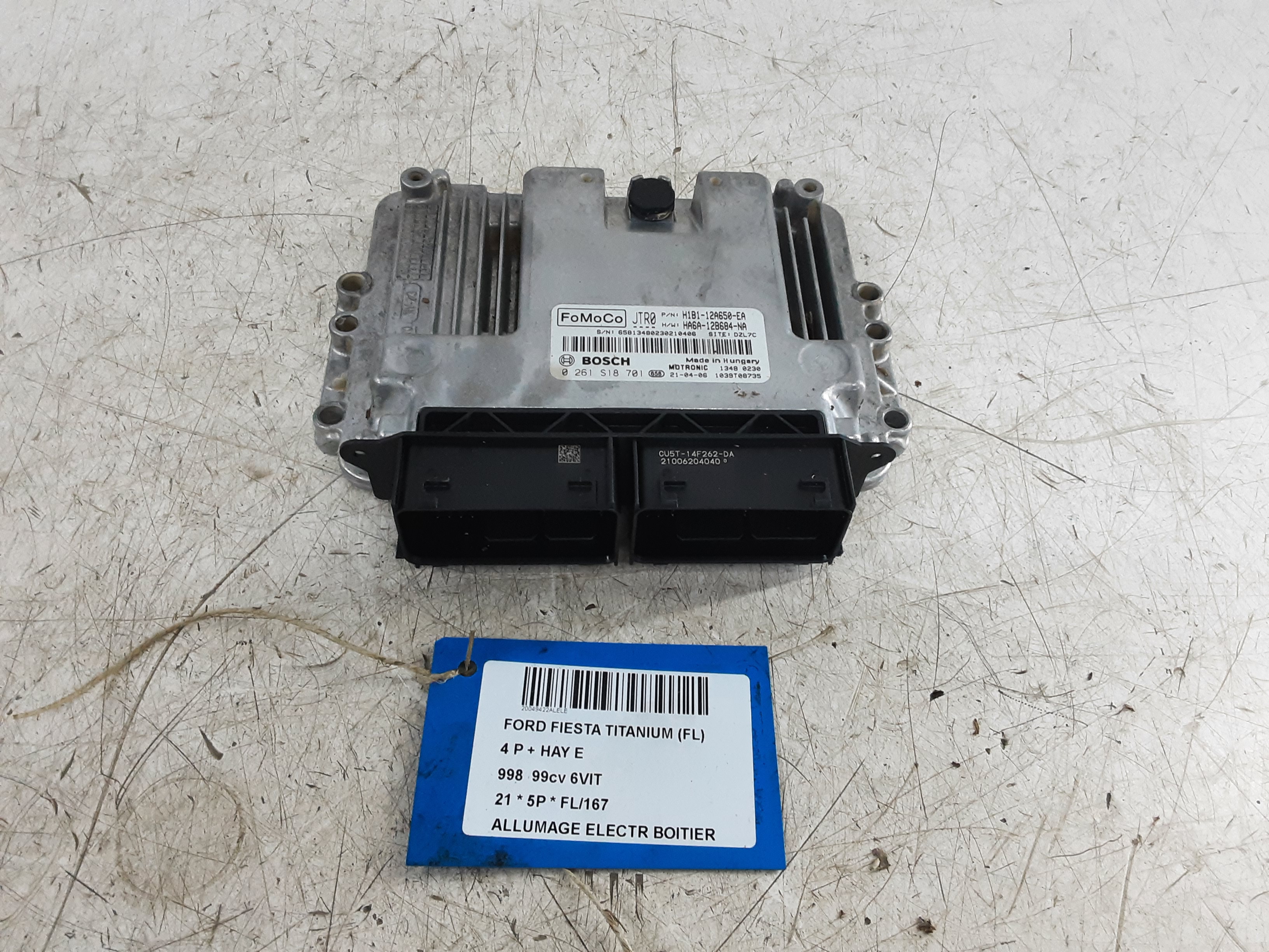 BOITIER D&#039;ALLUMAGE ELECTRONIQUE Ford FIESTA 5/17+
