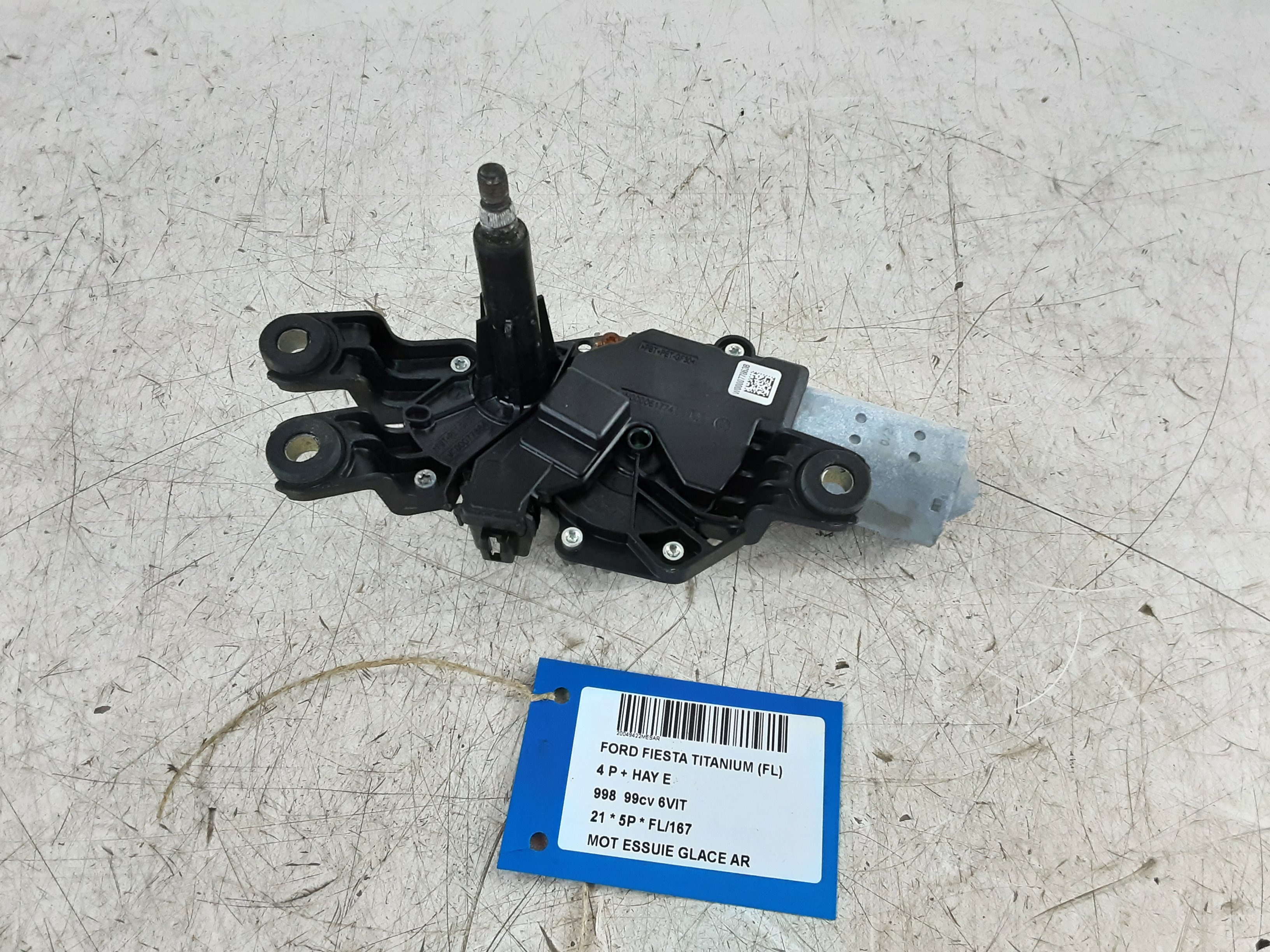MOTEUR D&#039;ESSUIE-GLACE ARRIERE Ford FIESTA 5/17+