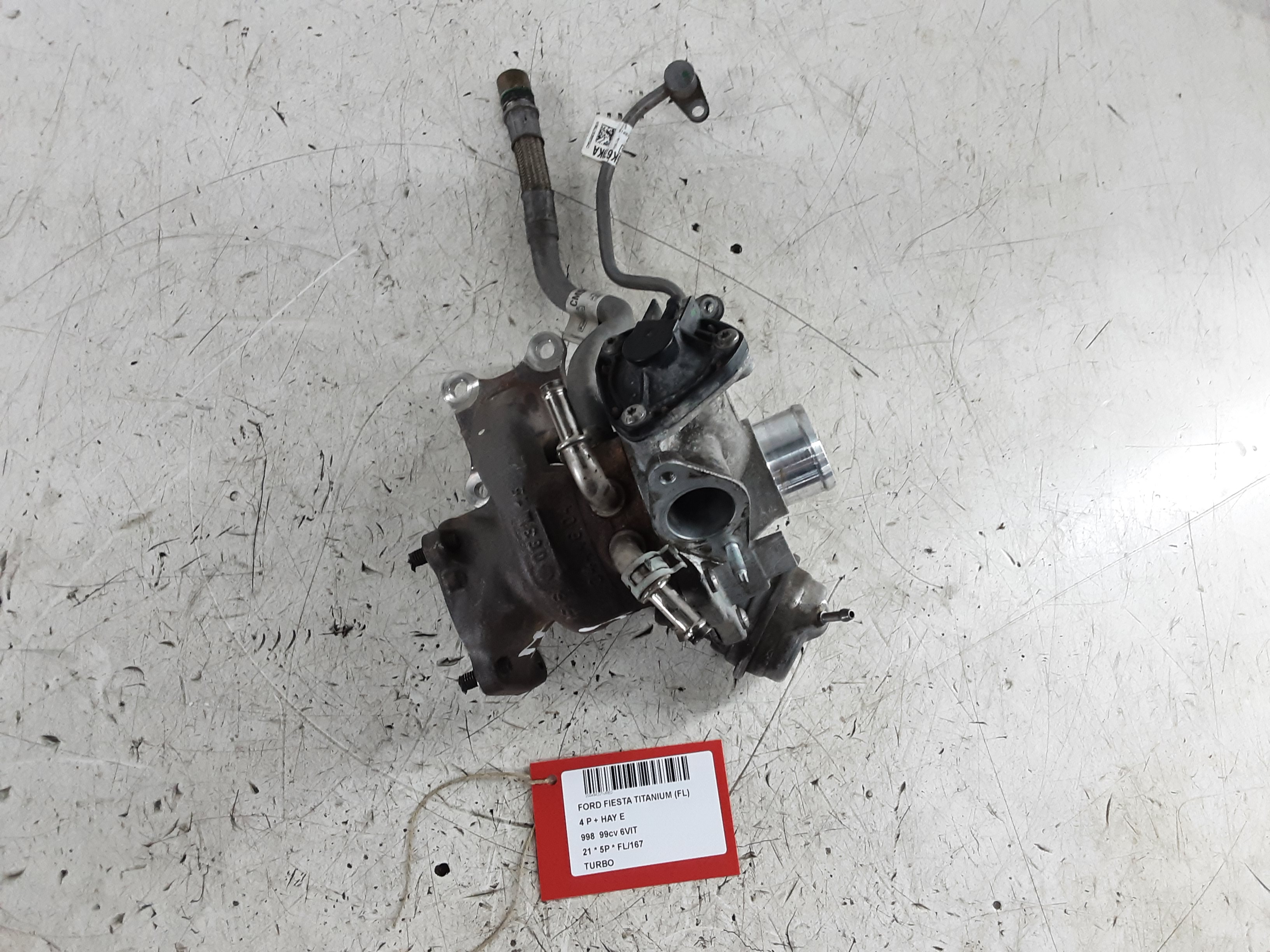 TURBO Ford FIESTA 5/17+