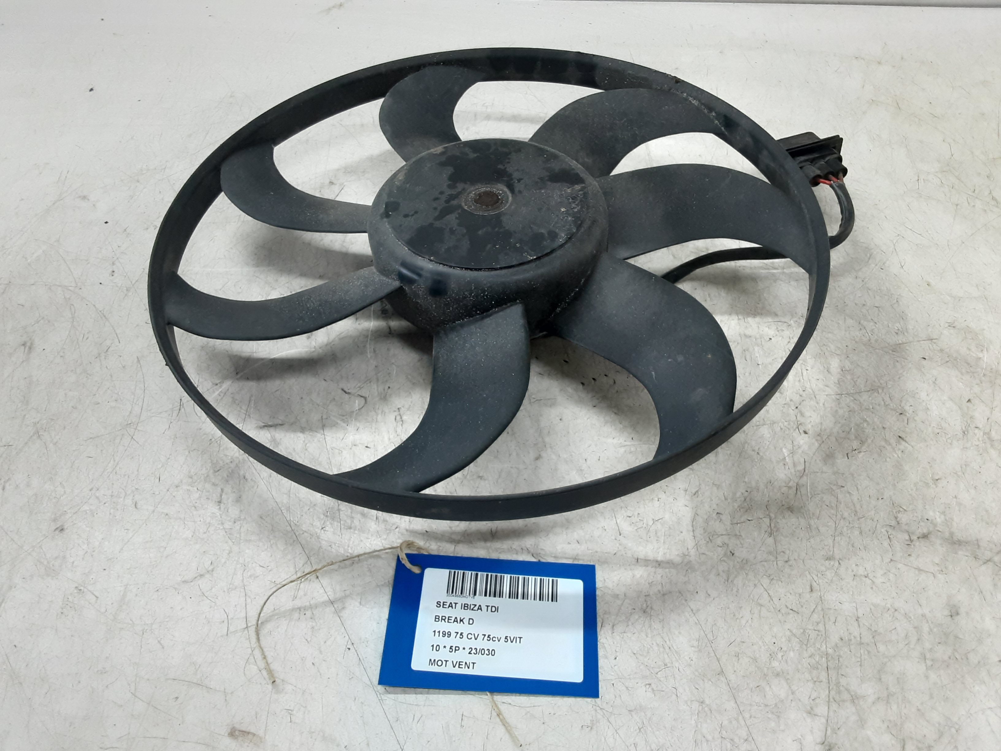 KACHEL VENTILATORMOTOR Seat IBIZA MK4 (6J) 08 - 12
