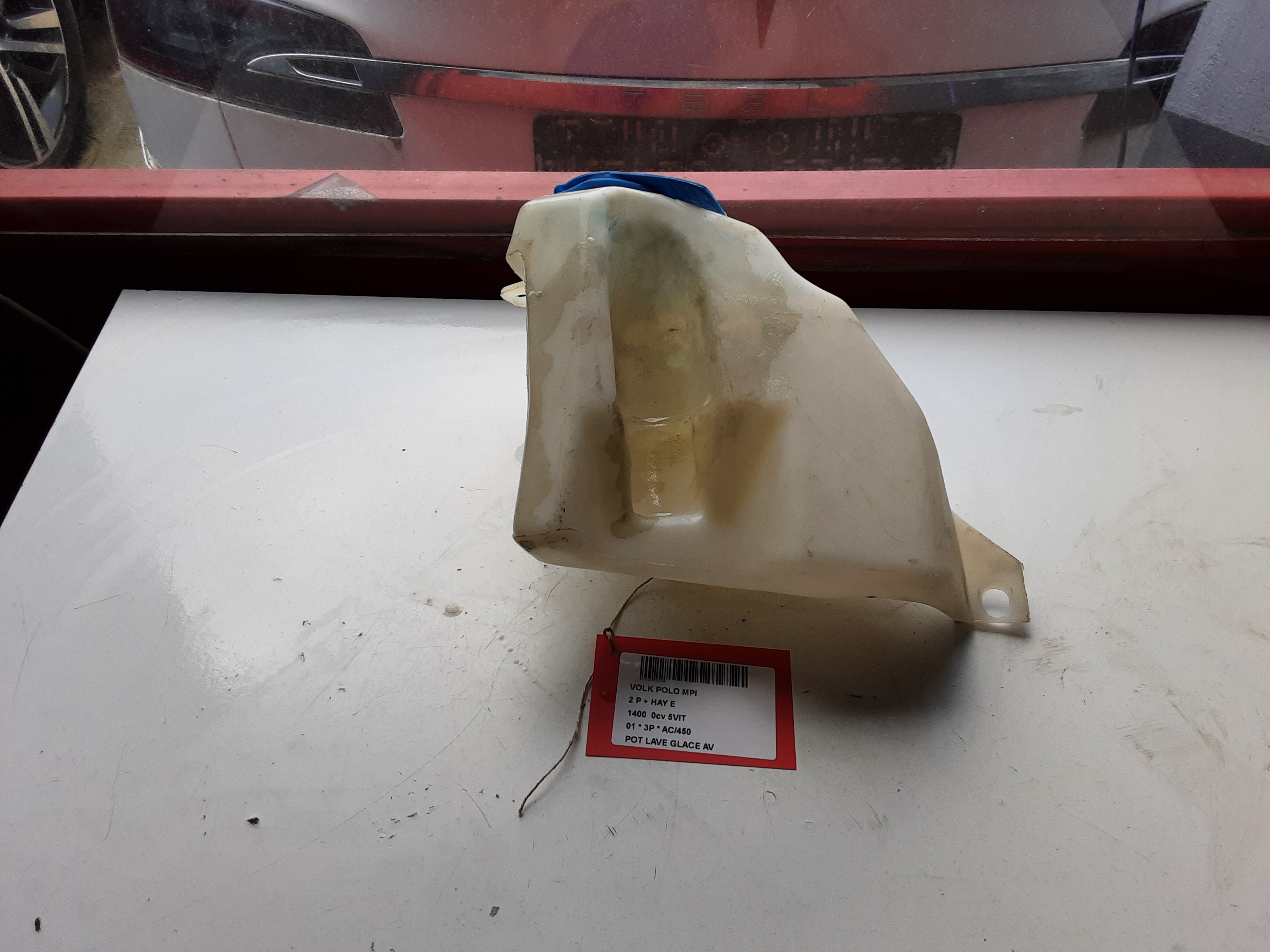RUITENWASRESERVOIR VOOR Vw POLO (6N1/6N2) 9/94 - 2/02 3/5P