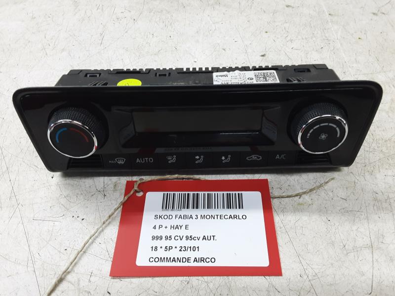 BEDIENINGSPANEEL AIRCO Skoda FABIA (NJ) MK3 10/14 -9/18