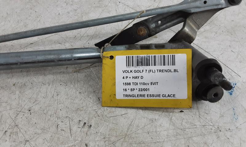 TRINGLERIE D'ESSUIE-GLACE Vw GOLF VII 11/12 - 17