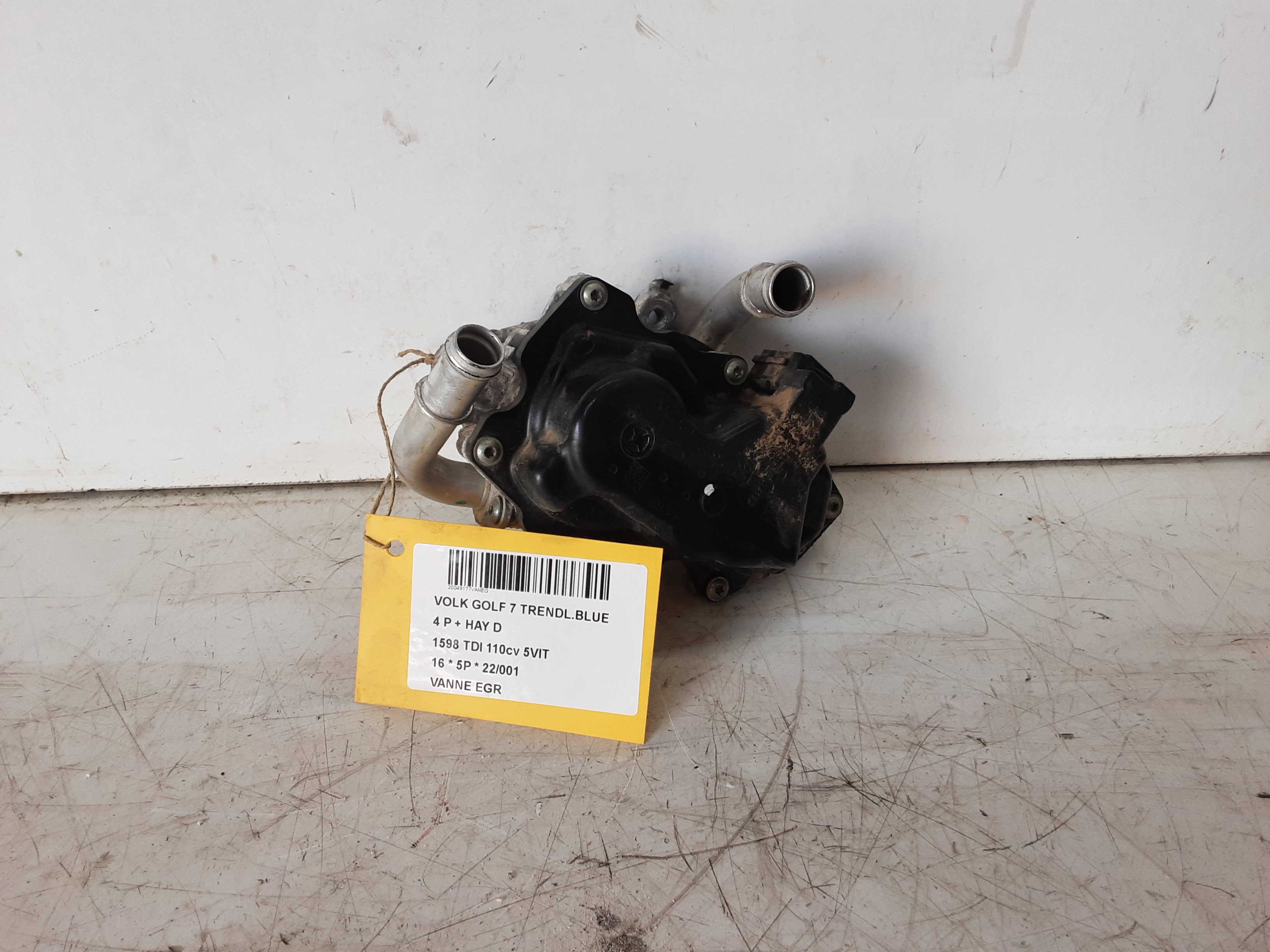 VANNE EGR Vw Golf