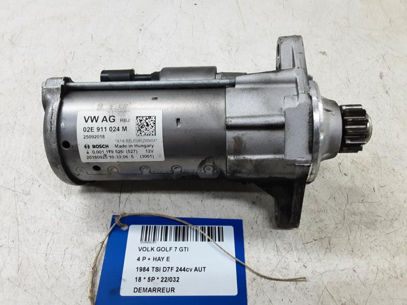 STARTER Vw GOLF VII 1/17 - 2/20 FaceLift