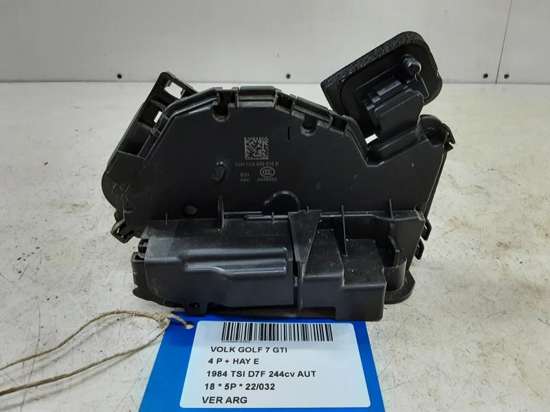 VERGRENDELING ACHTER LINKS Vw GOLF VII 1/17 - 2/20 FaceLift