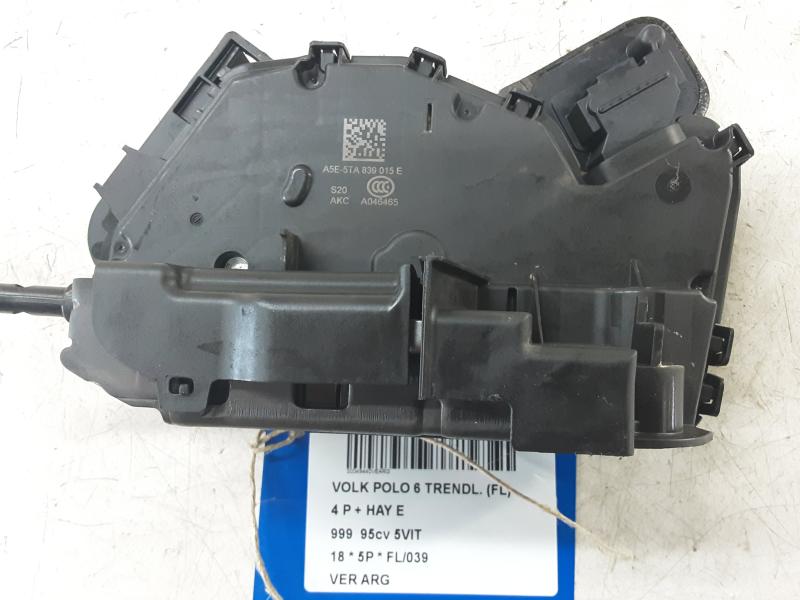 VERGRENDELING ACHTER LINKS Vw POLO (AW/BZ) 10/17 - 9/21