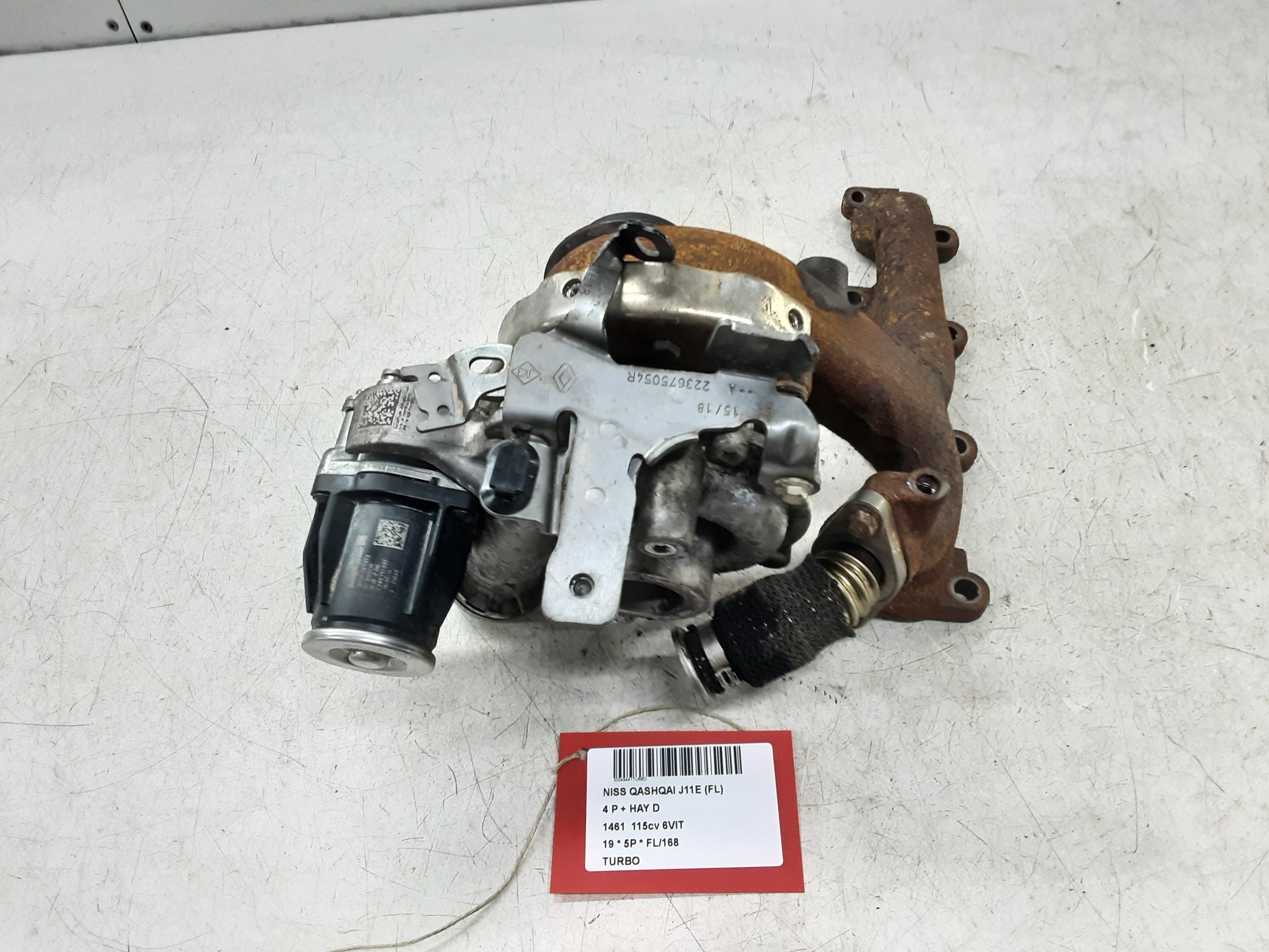 TURBO Nissan QASHQAI 7/17 -  21 J11