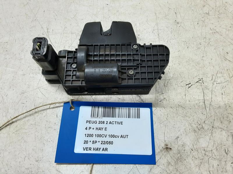 CENTRALE VERGRENDELING ACHTERKLEP Peugeot 208 6/19+