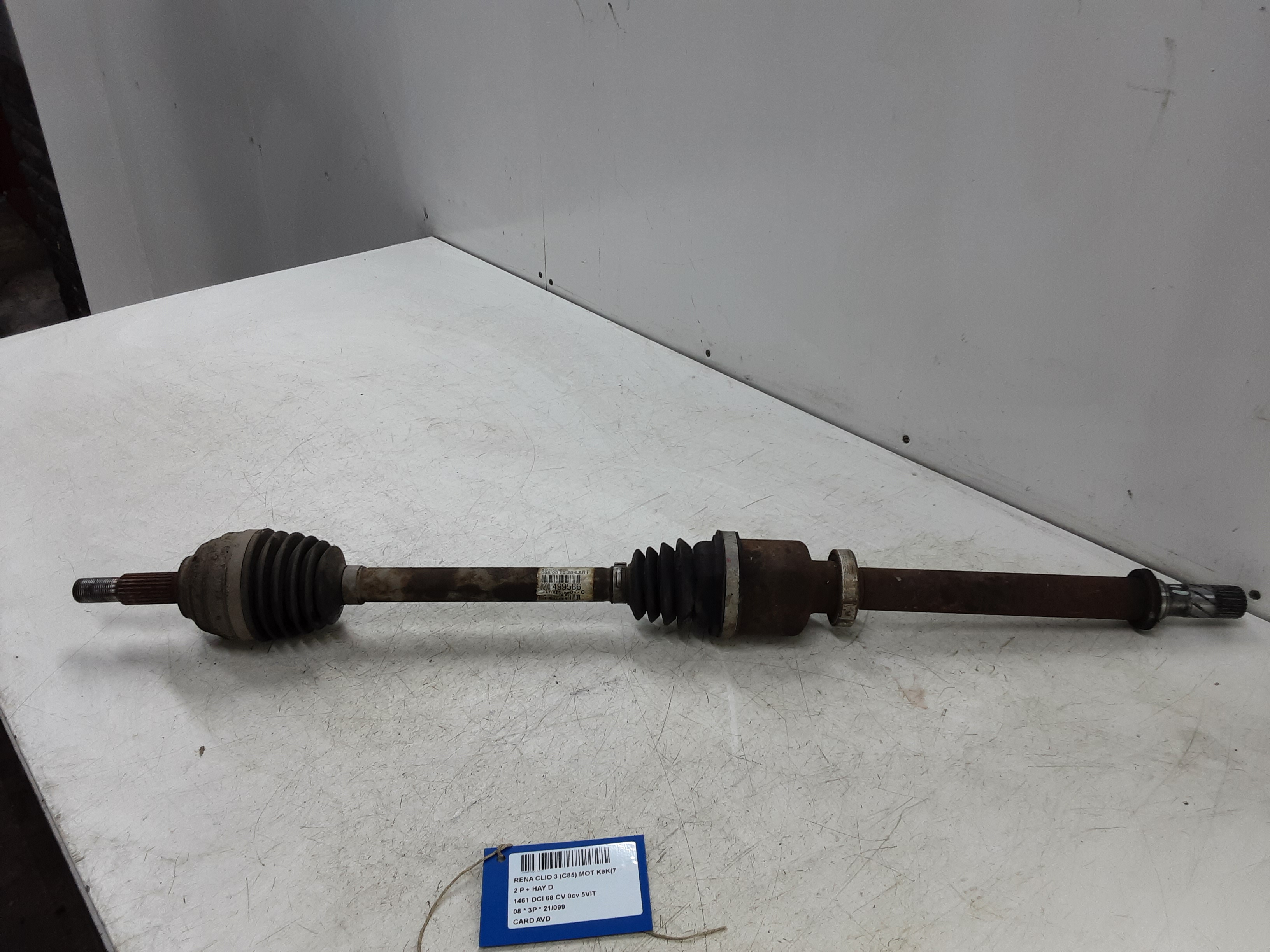 AANDRIJFAS VOOR RECHTS Renault CLIO III 10/05 - 05/09