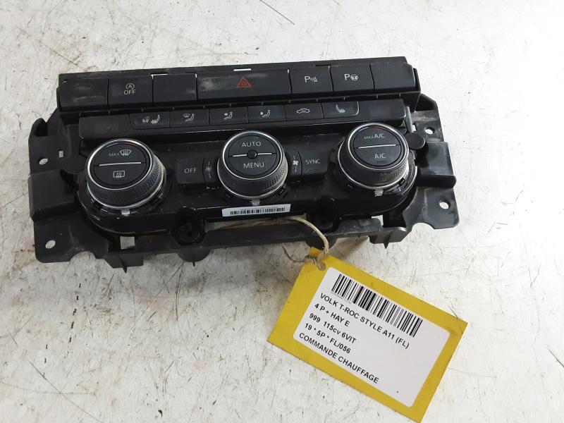 BEDIENINGSPANEER VERWARMING Vw T-ROC 10/17 - 4/22
