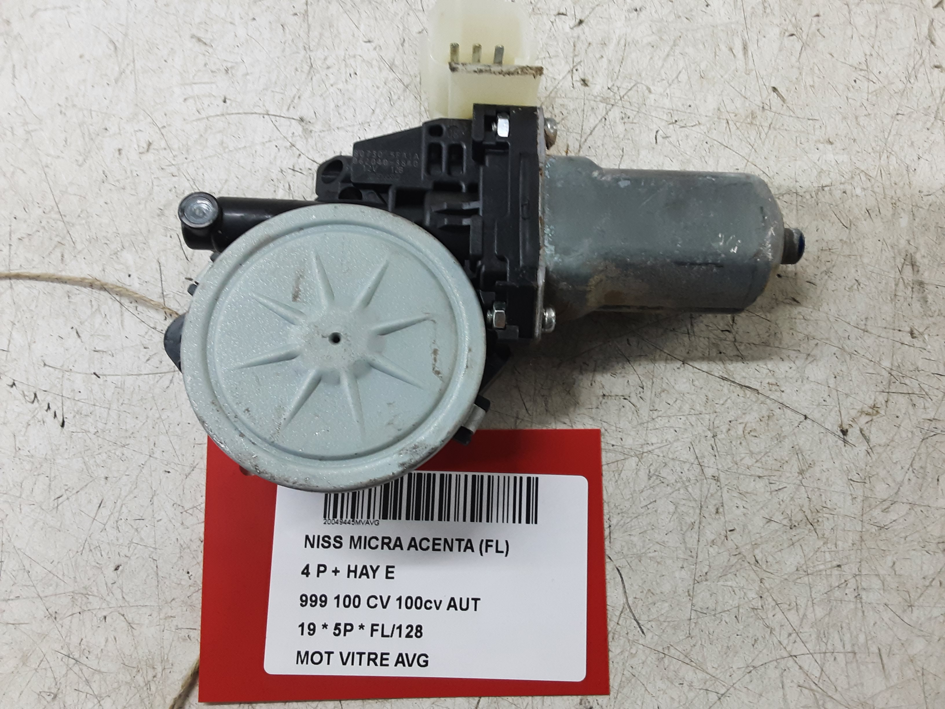 MOTOR RUITMECHANISME VOOR LINKS Nissan MICRA 3/17+ K14
