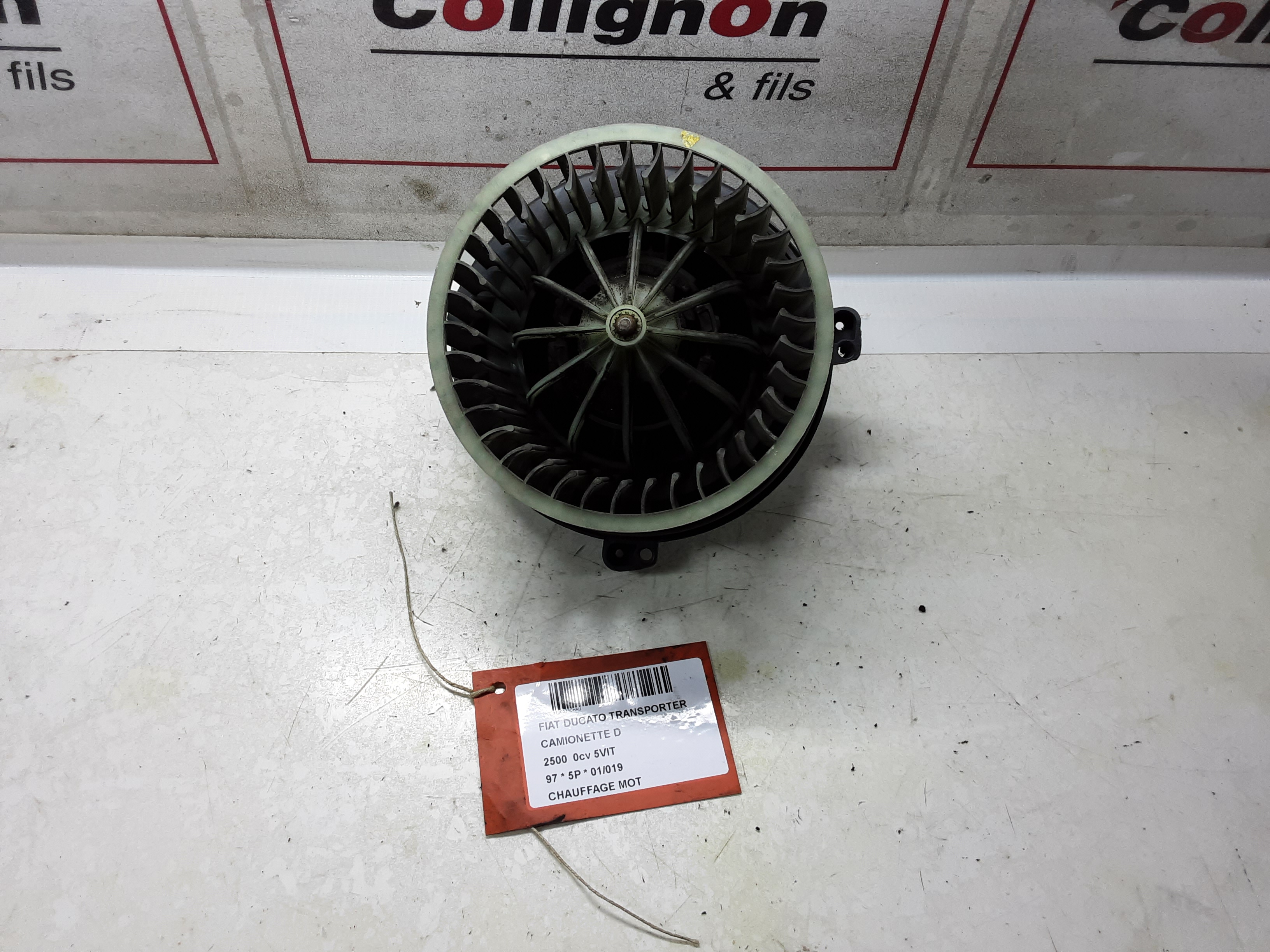 MOT VERWARMING Fiat Ducato
