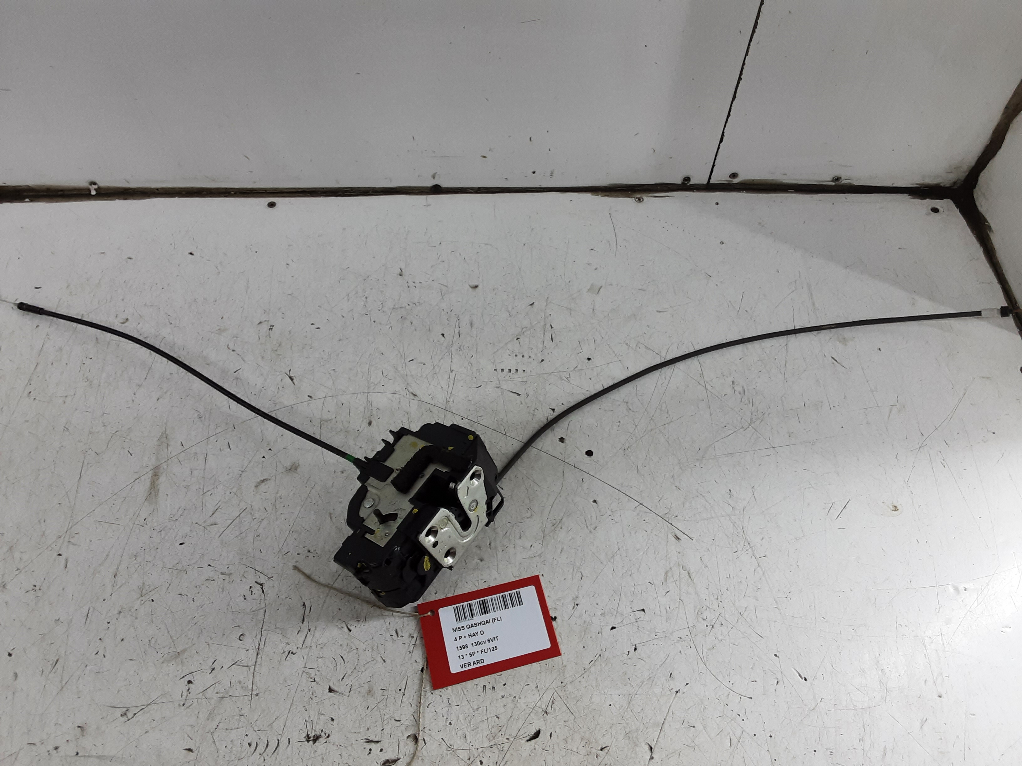 VERGRENDELING ACHTER RECHTS Nissan QASHQAI 2/10 - 14 J10